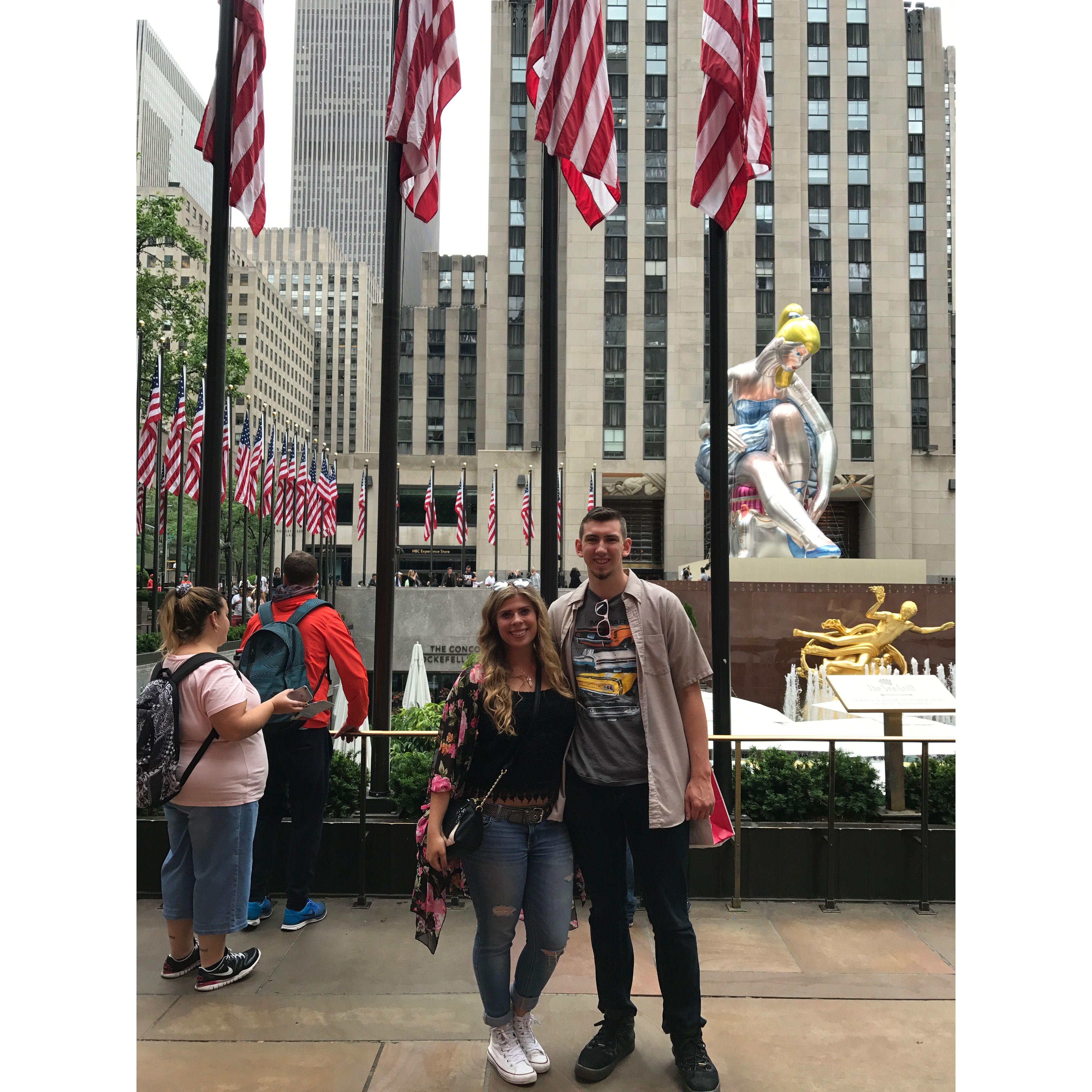 Our 1st time in New York