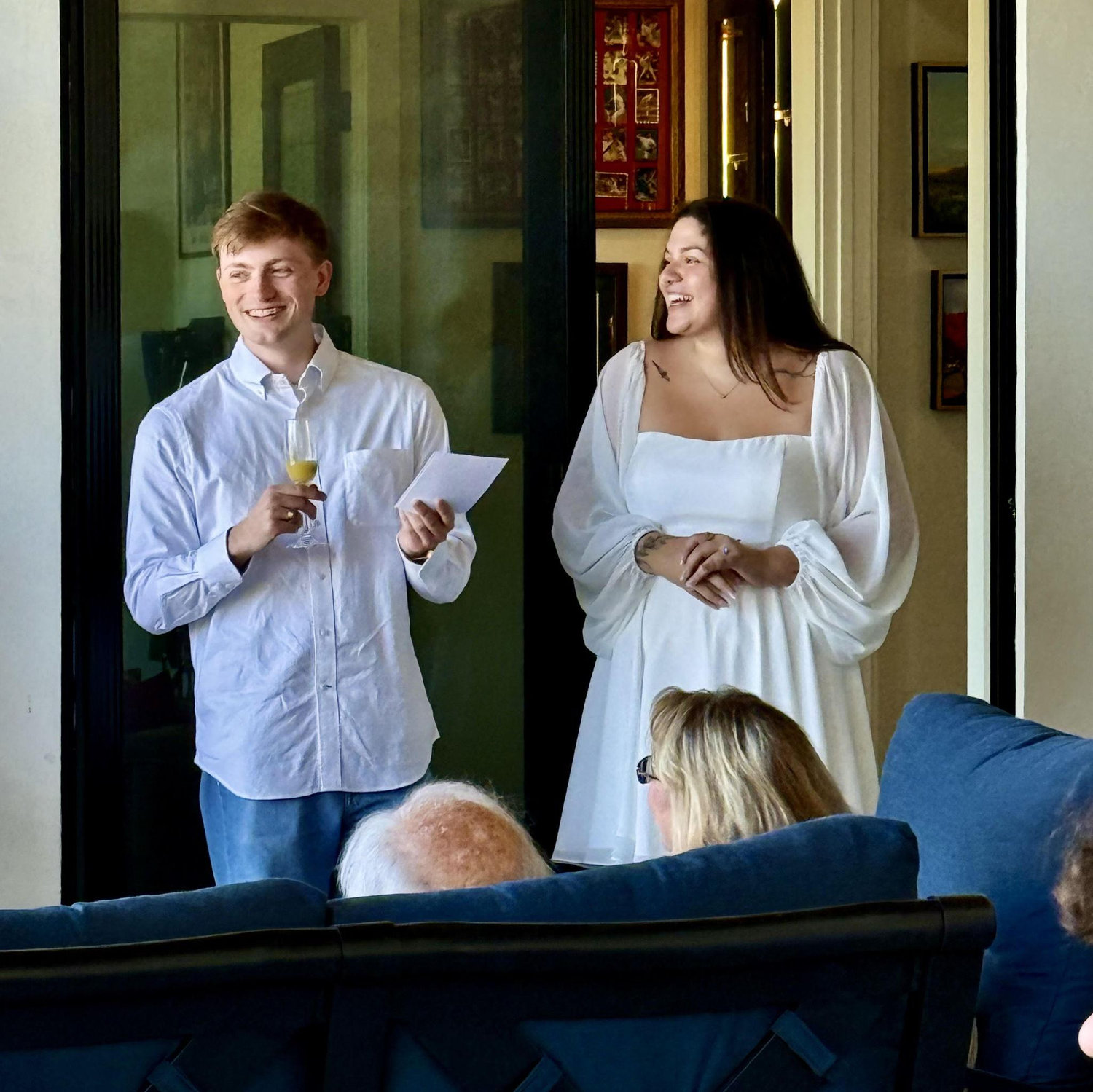Our engagement party from Fall 2025! Truly soaking in all of the love. Thank you so much.