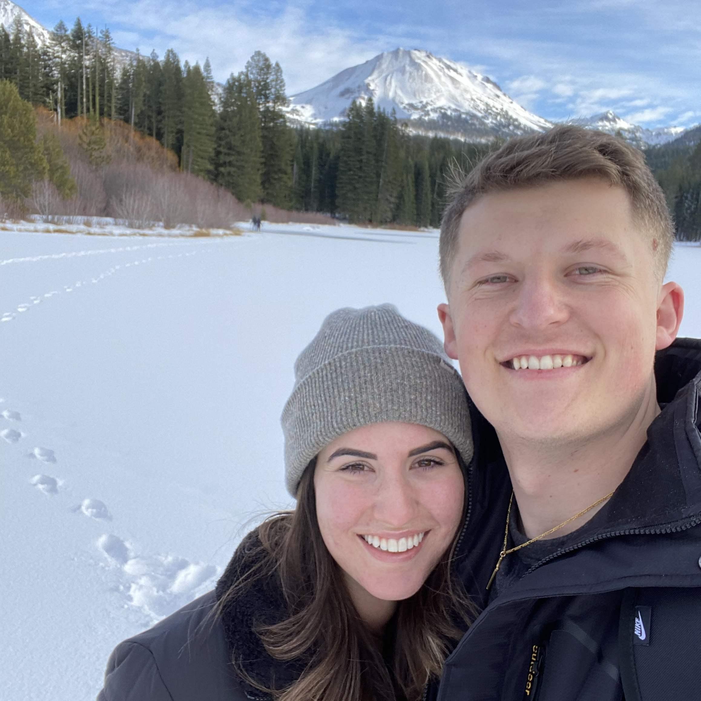 Snowshoeing in Lassen!