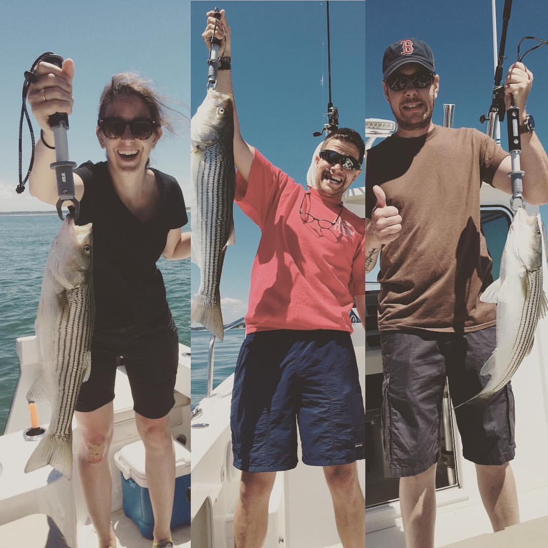 What do we love more than fishing? Our friend JOSH who is gonna make us official on our big day! (he's in the center!)