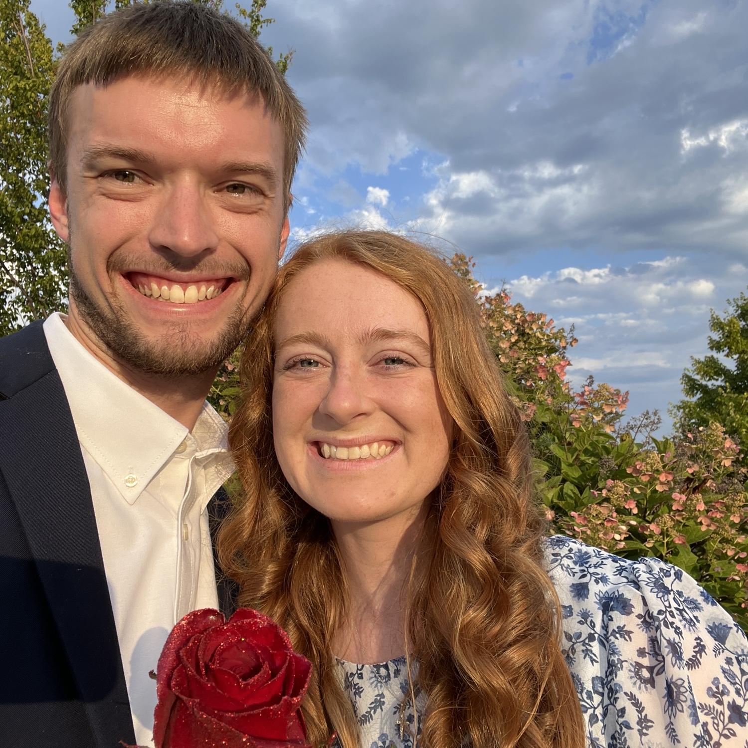 One year anniversary dinner!