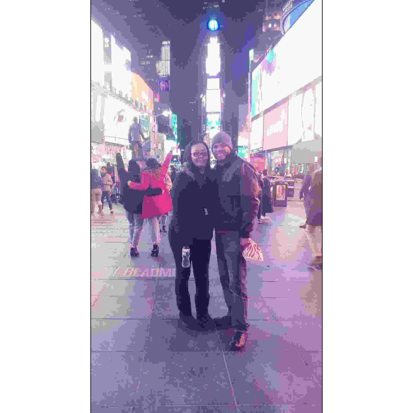 Time Square in New York 12/2018