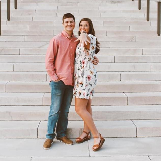 This is right after he proposed to me!