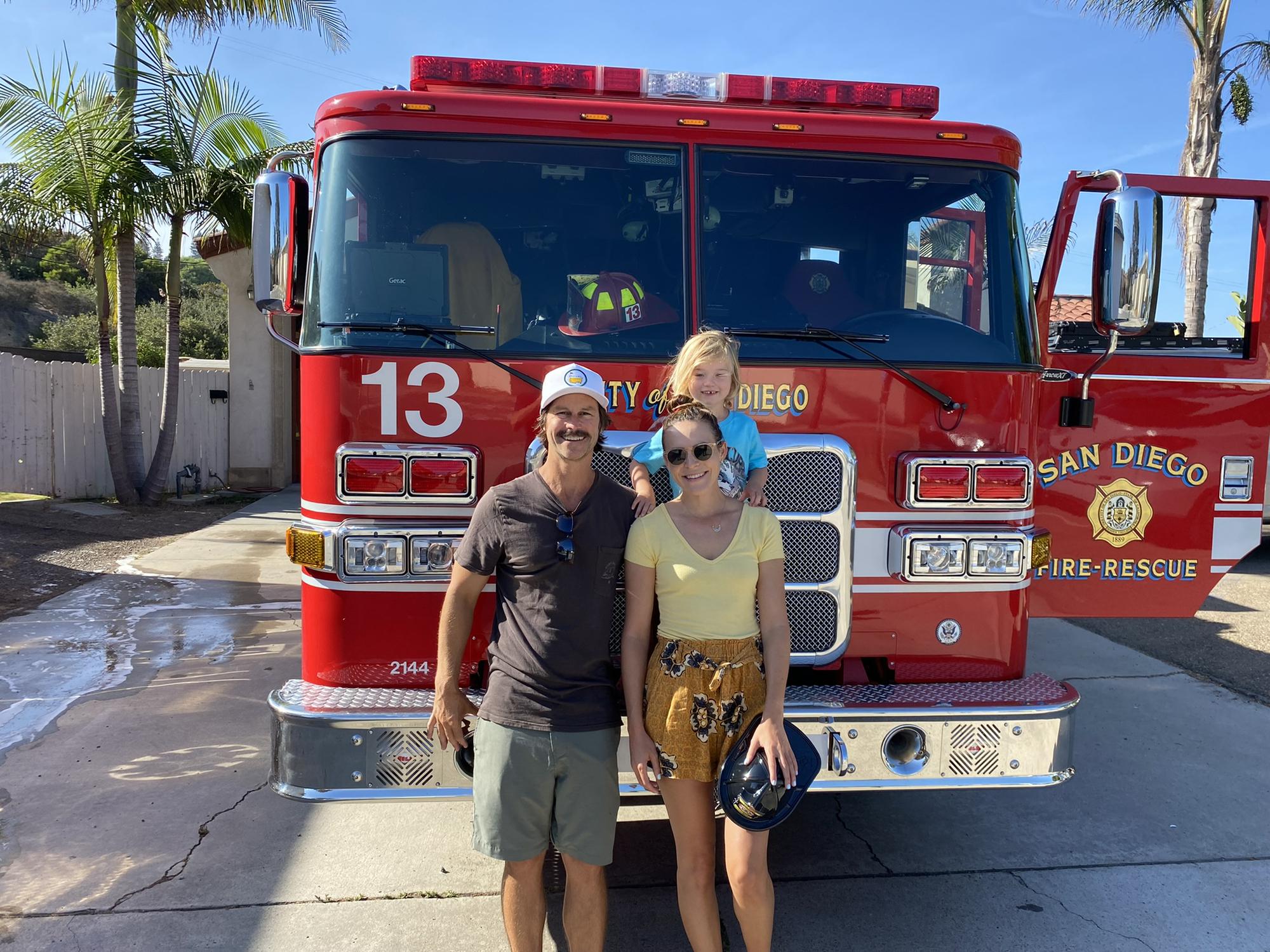 Thanks Michael for the trip to the fire station!