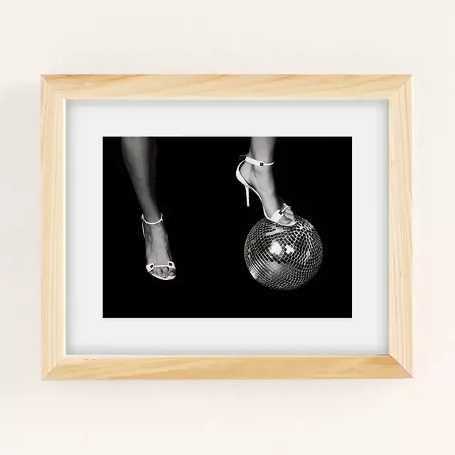 MilicaTepavac Disco Lies Art Print