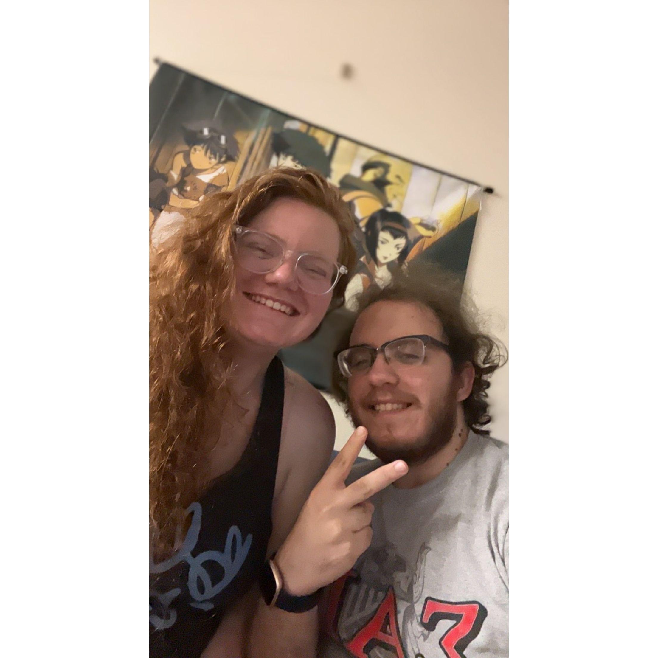 First picture of us in Alex's junior year dorm!

8/29/22