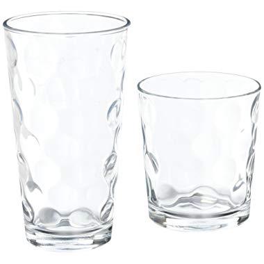 Home Essentials Eclipse 16 Piece Glassware Set