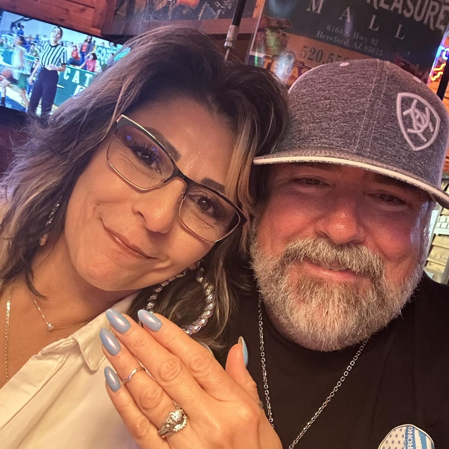 She said yes!