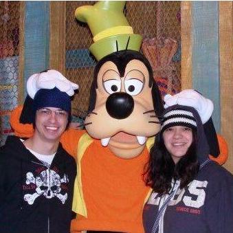 A super rainy day at Disneyland 2010