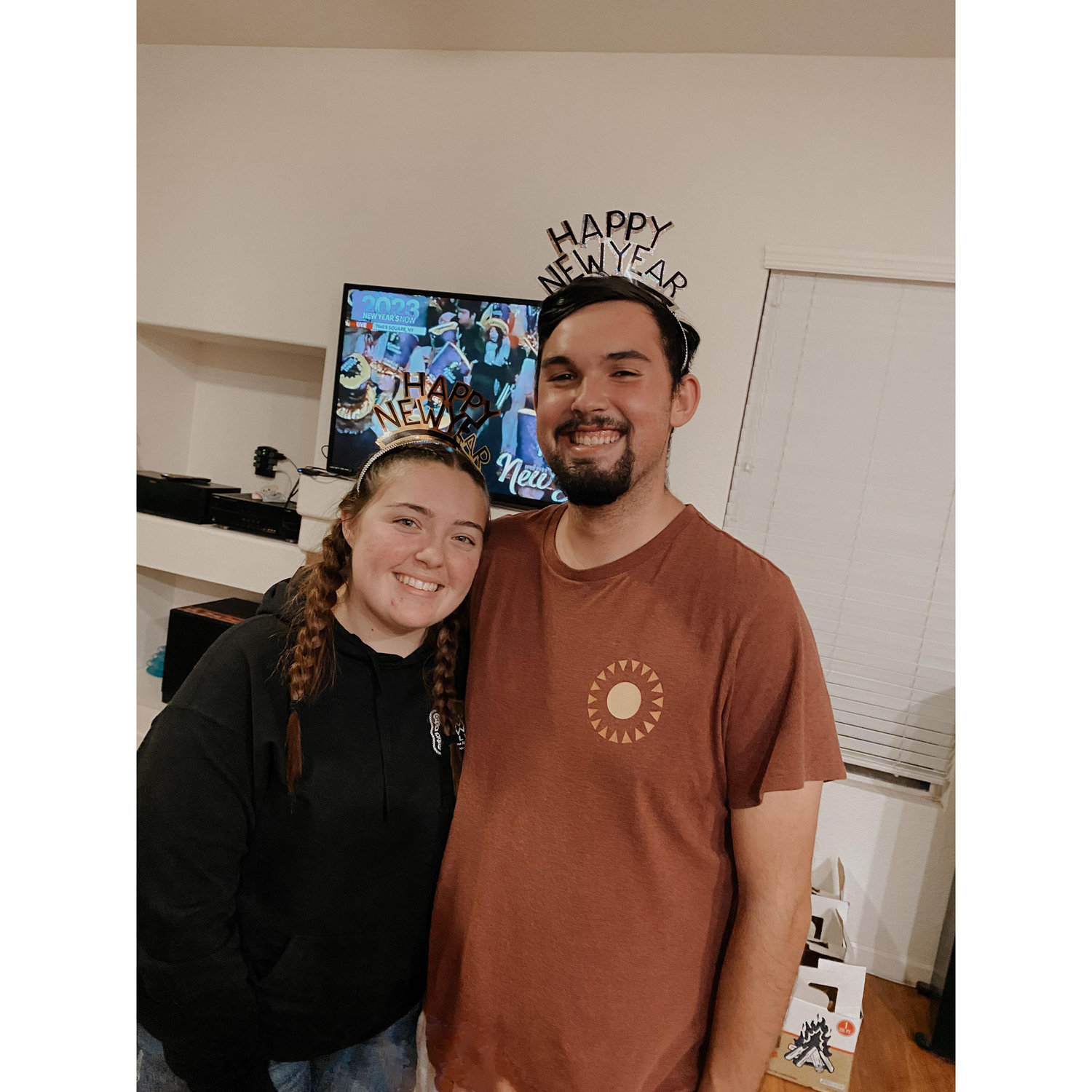 Our first New Years Eve together