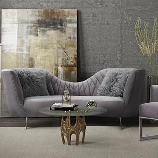 Eva Velvet Sofa