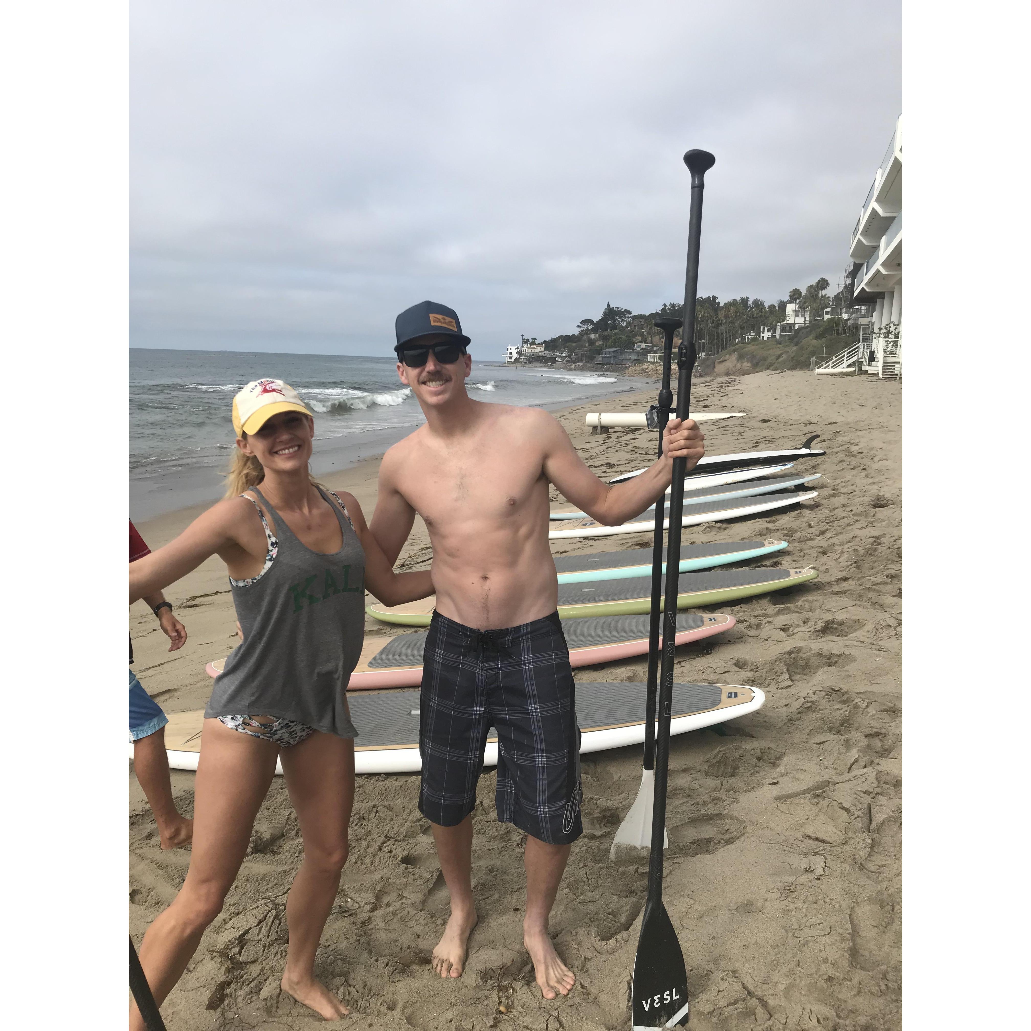 Paddle Boarding!