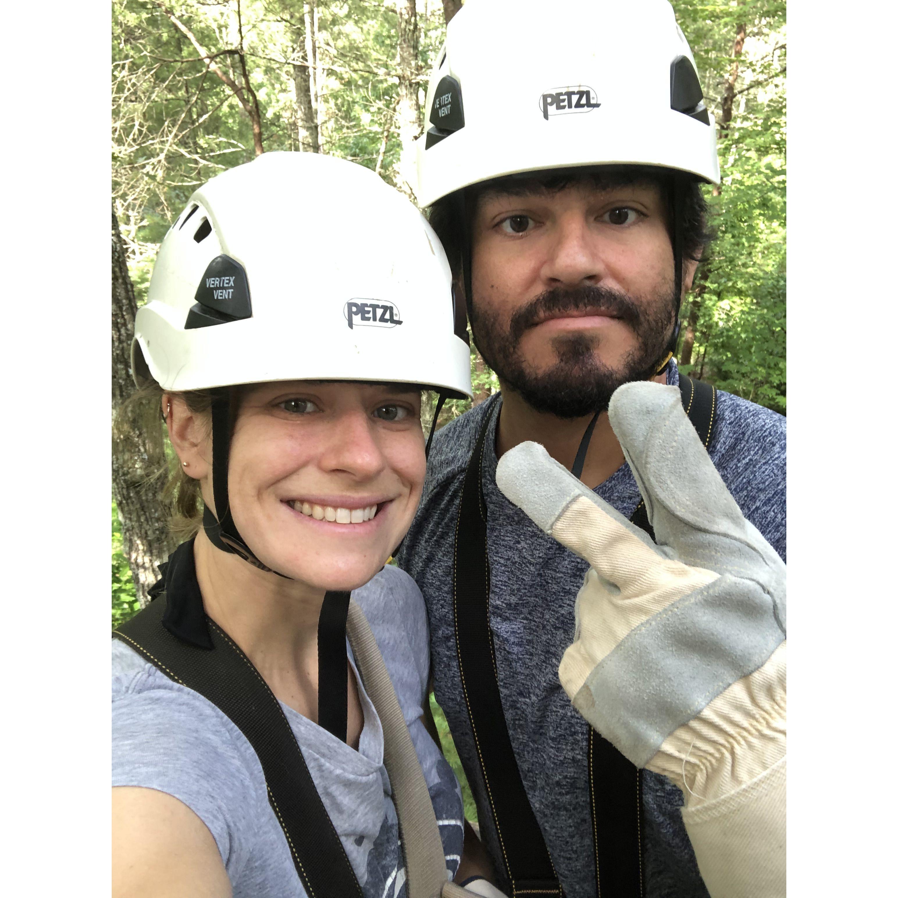 Ziplining!