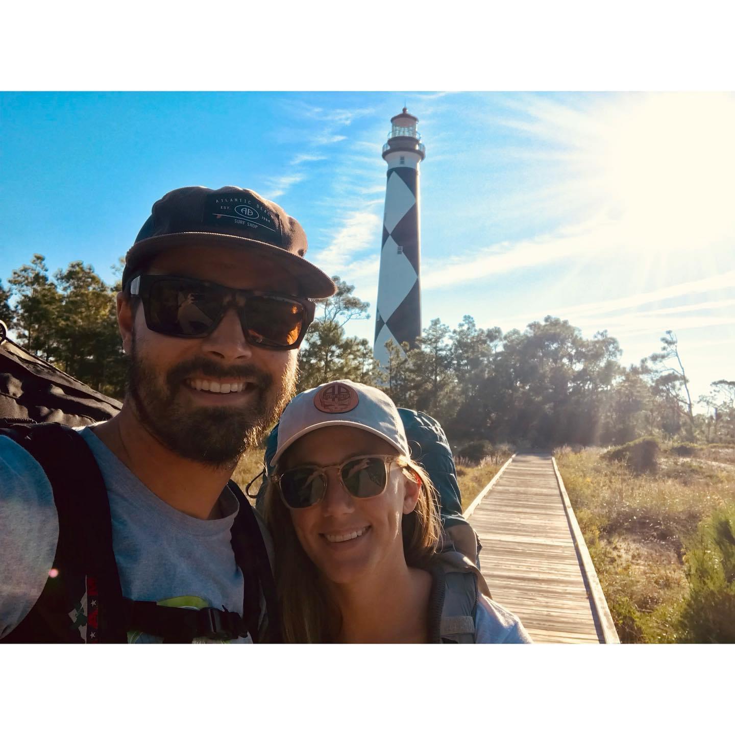Weekend backpacking/camping on Cape Lookout - October 2021