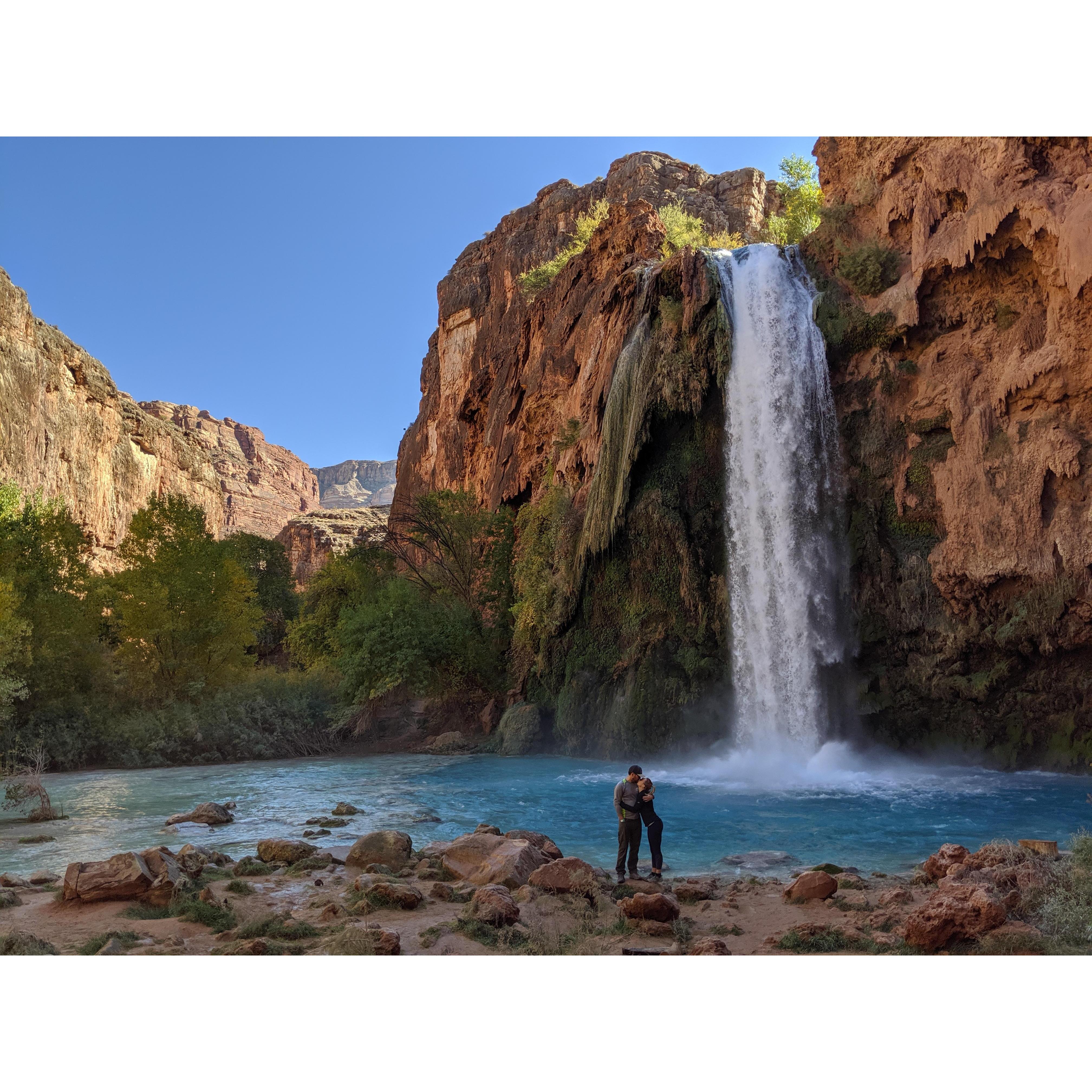 Havasu Falls in Havasupai