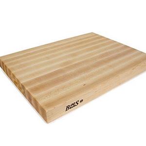 John Boos RA03 Maple Wood Edge Grain Reversible Cutting Board, 24 Inches x 18 Inches x 2.25 Inches