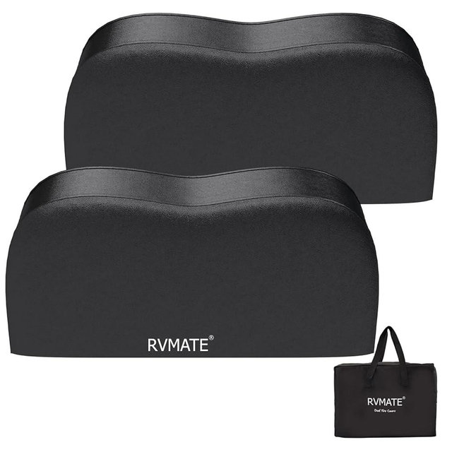 RVMATE RV Tire Covers, Dual Axle Wheel Cover (2 Pack) Fits 27"-30" Diameter Tires, Waterproof Anti-UV Black Dual Tire Covers RV Accessories for Truck/Trailer