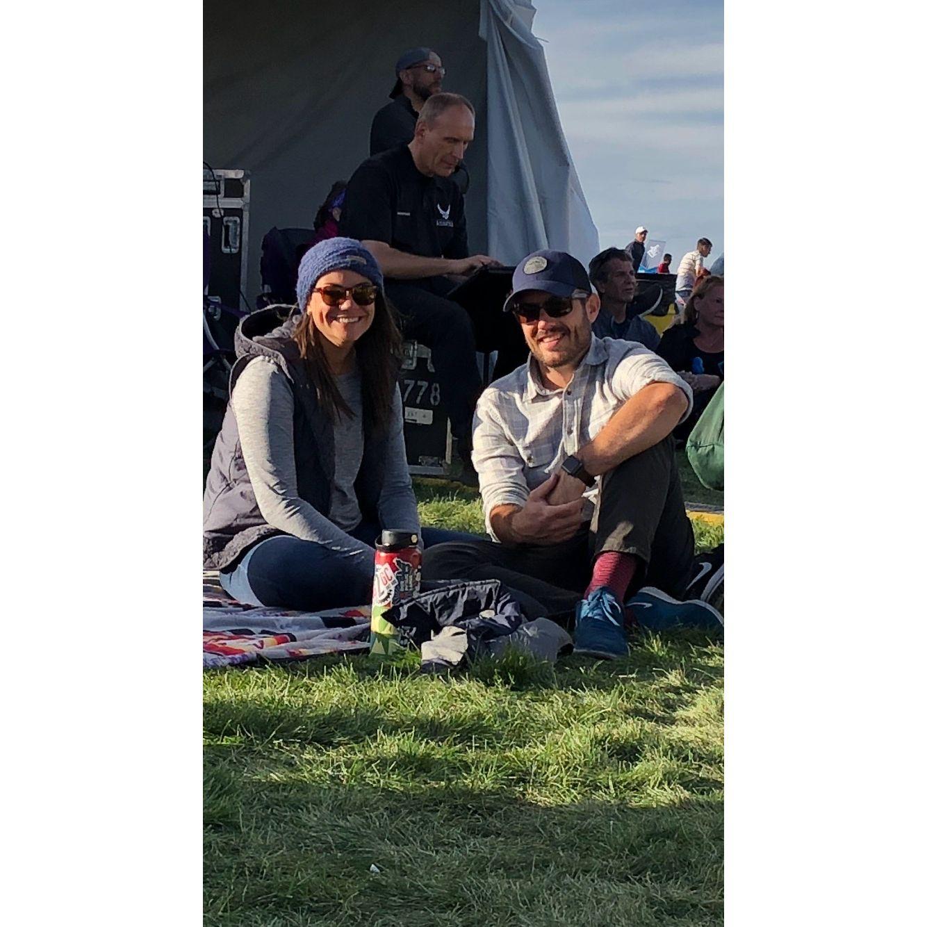 Hanging out at the Albuquerque Balloon Fiesta (2018)