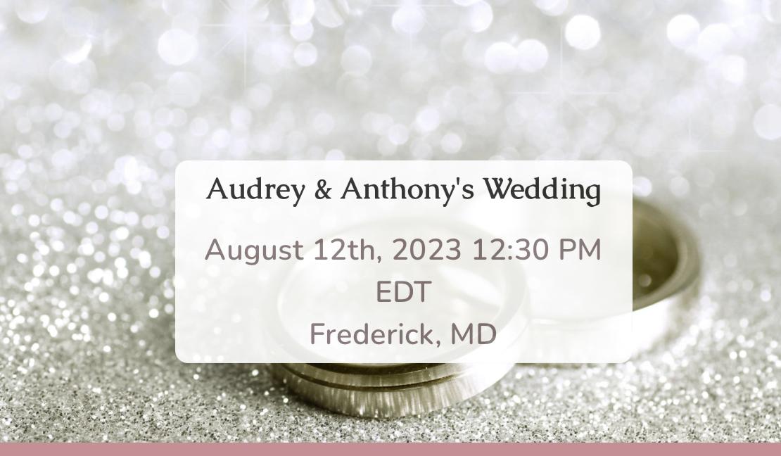 The Wedding Website of Audrey Michele Stephens and Anthony Faatasi Lupetaliaami