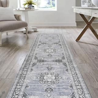 Bausch Bohemian Distressed Chenille Runner Rug
