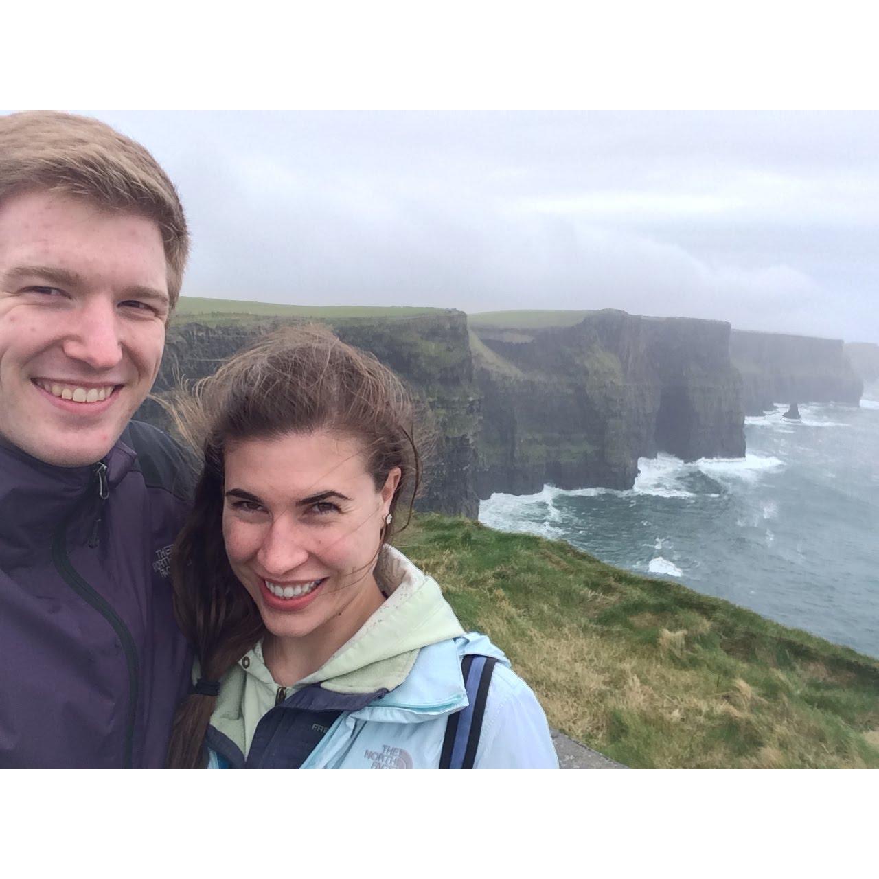 The Cliffs of Moher, Ireland- March, 2017