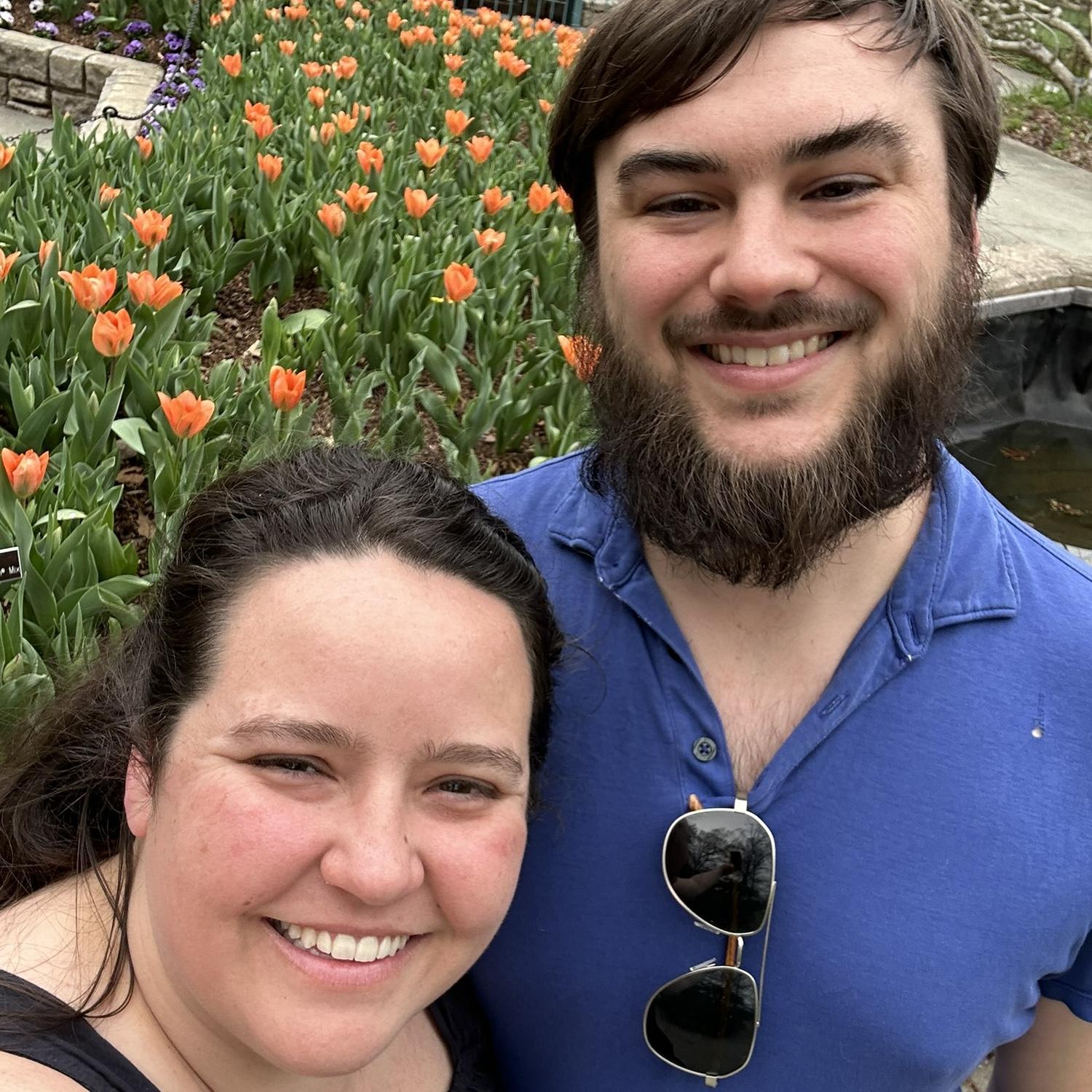 Tulips at Brookside Gardens, Maryland, March 2025