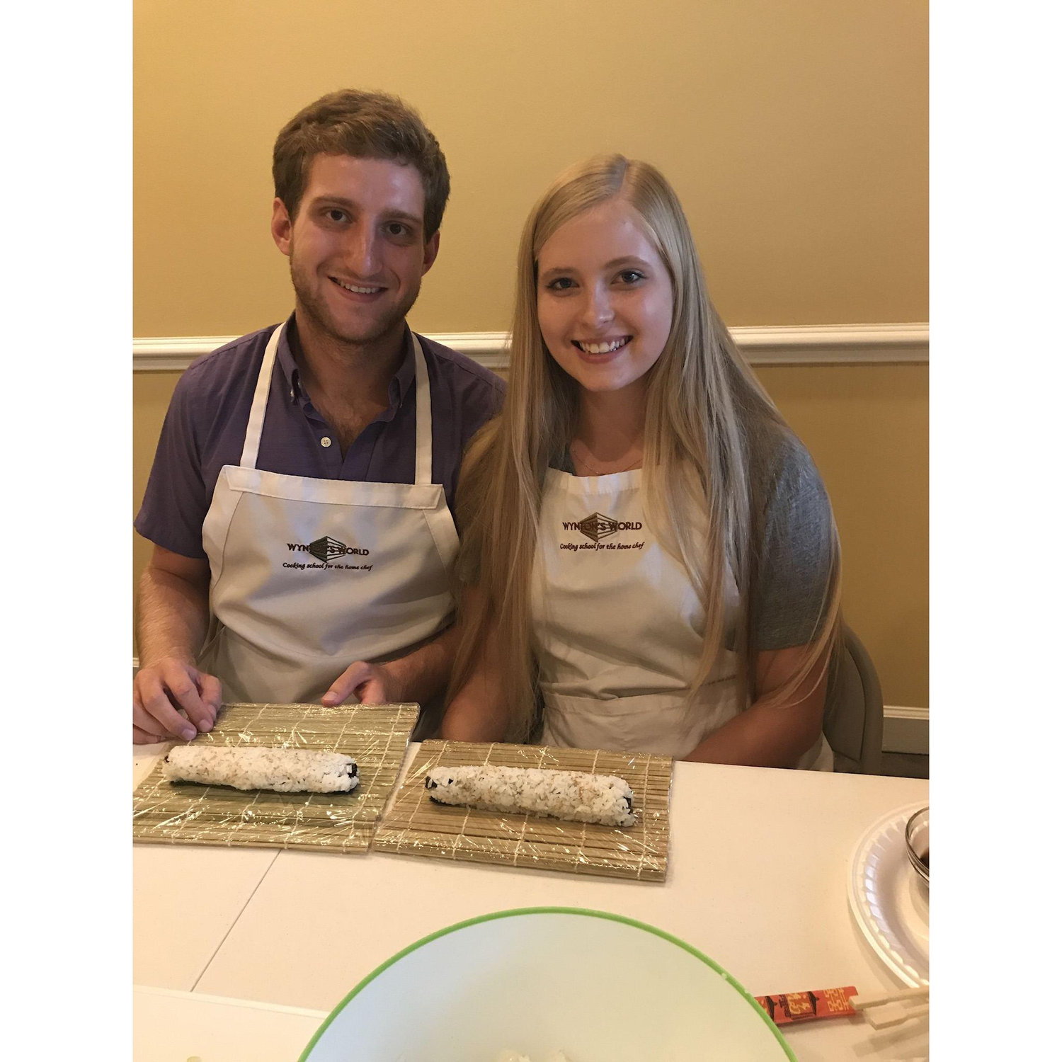 Sushi making date night, Cary, NC - June 2017
