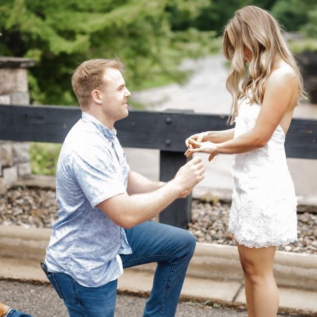 Proposing at Tullymore!!