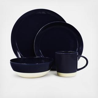 Shell Bisque 4-Piece Place Setting, Service for 1