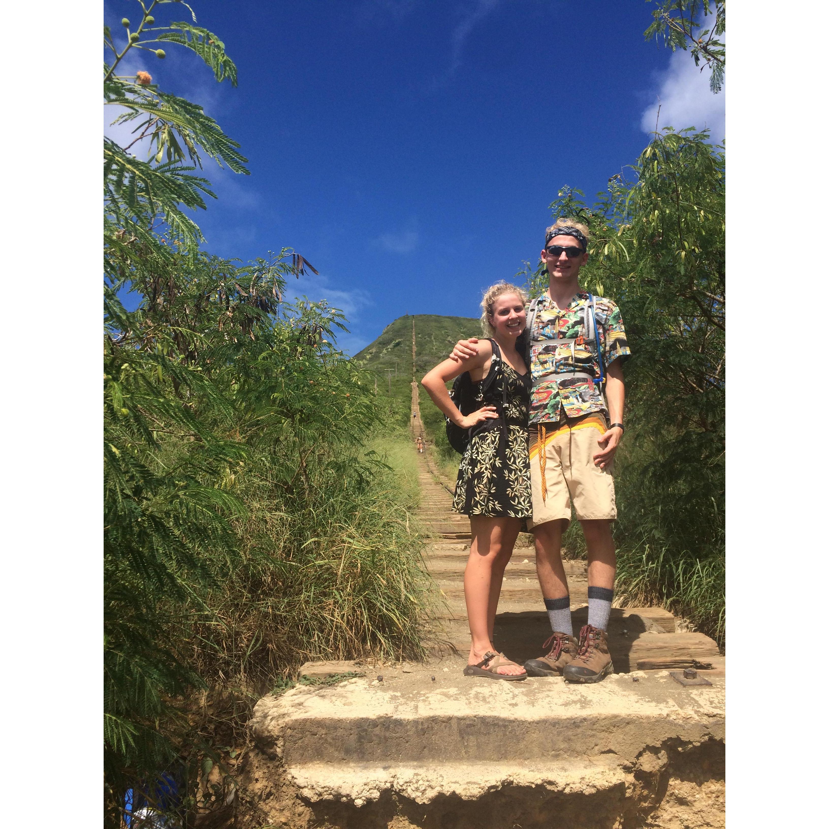 Stairs of Doom in Hawaii 2016