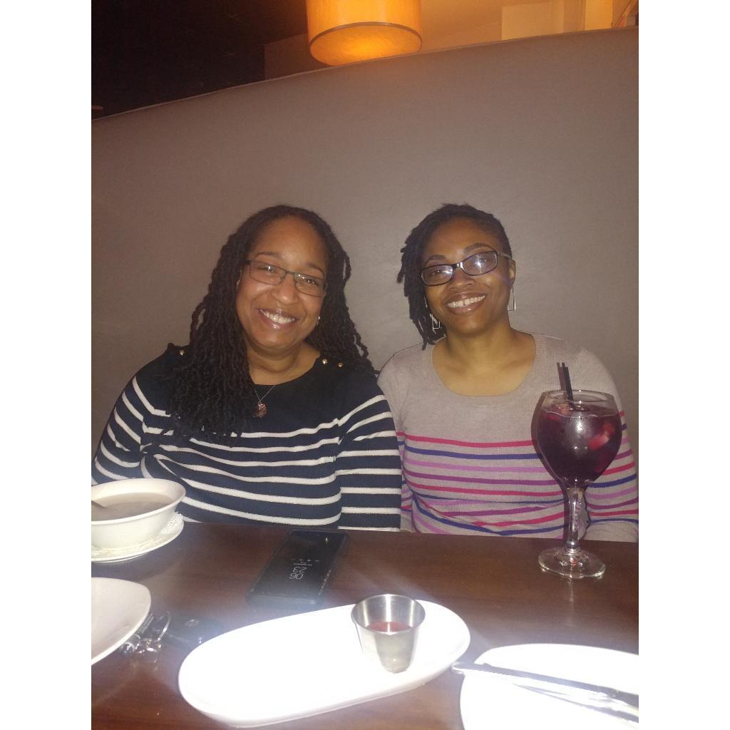 Our first in-person date
