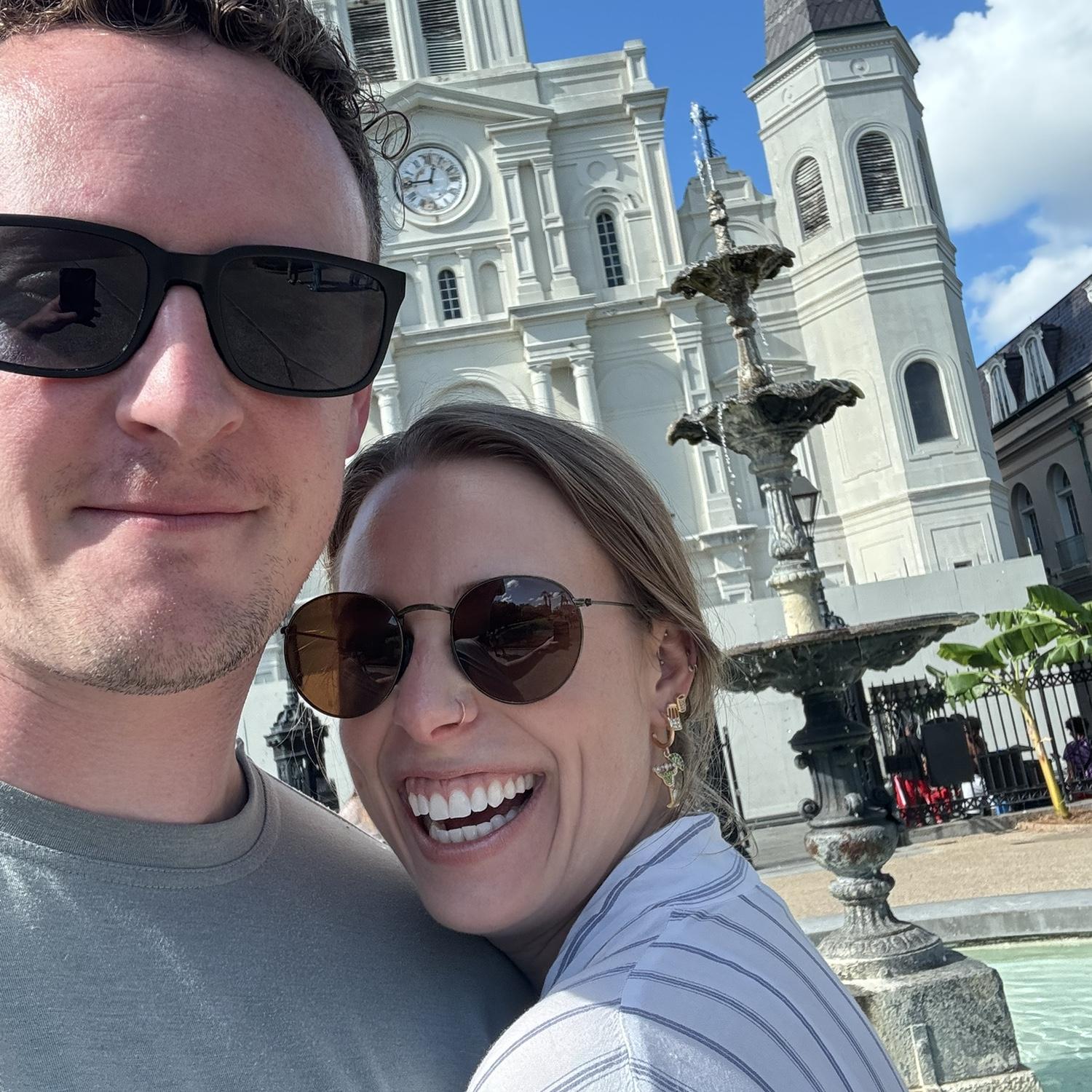 In just a couple hours we would be fiancés!