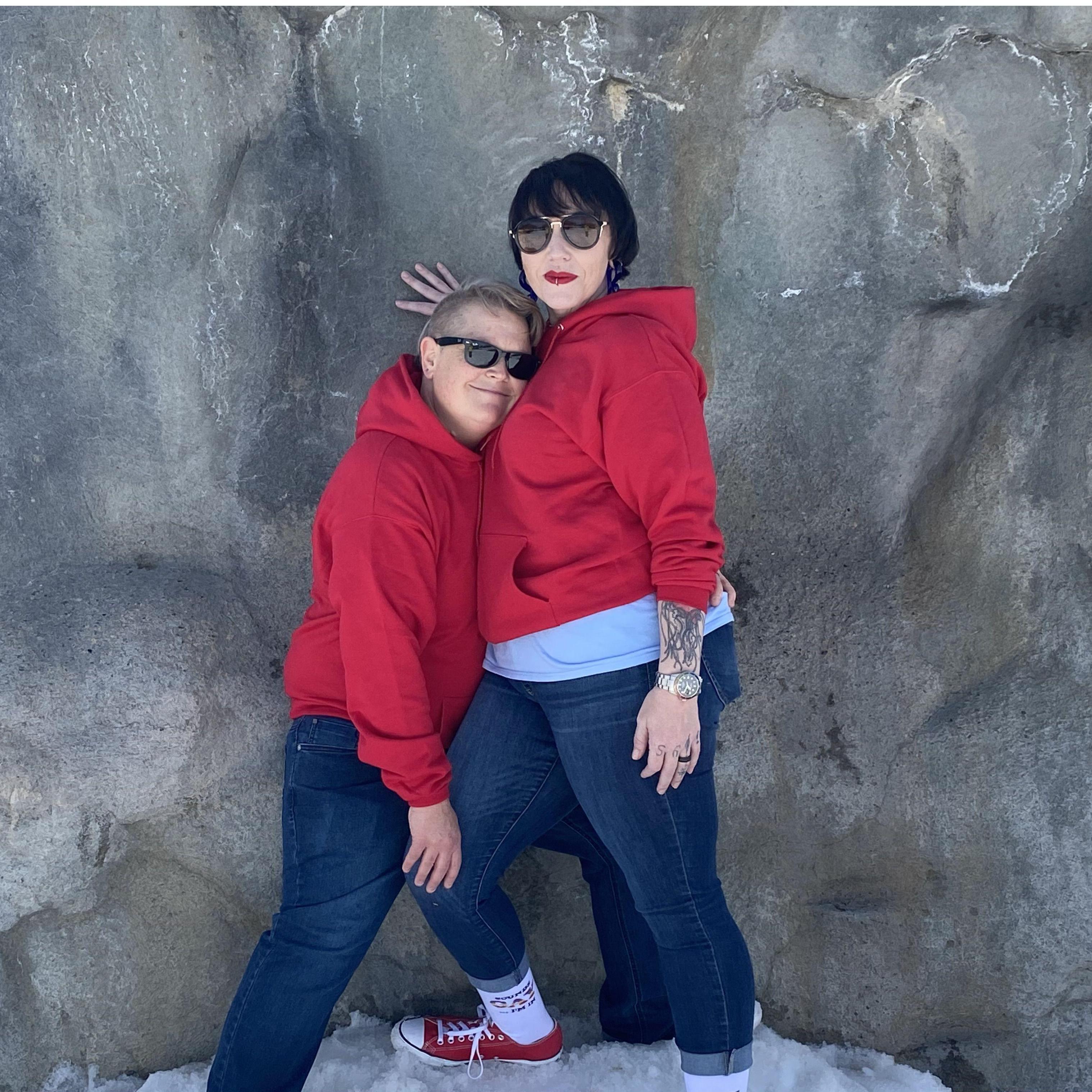 Yaya and Bestie, family photo day