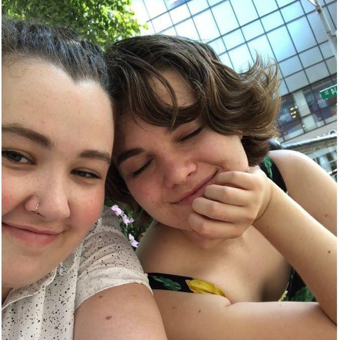 after spending the summer apart (anna in new york and caitlin in kansas), caitlin flew to new york for our first trip together, 2018