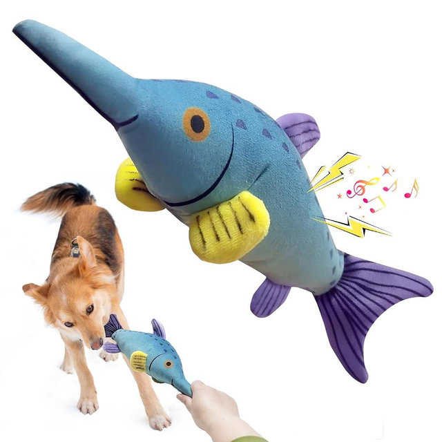 Fuufome Large Squeaky Dog Toys :Plush Soft Dog Chew Toys - Tug of War for Large,Small, Medium,Puppy Breeds-Puppy Toys to Keep Them Busy