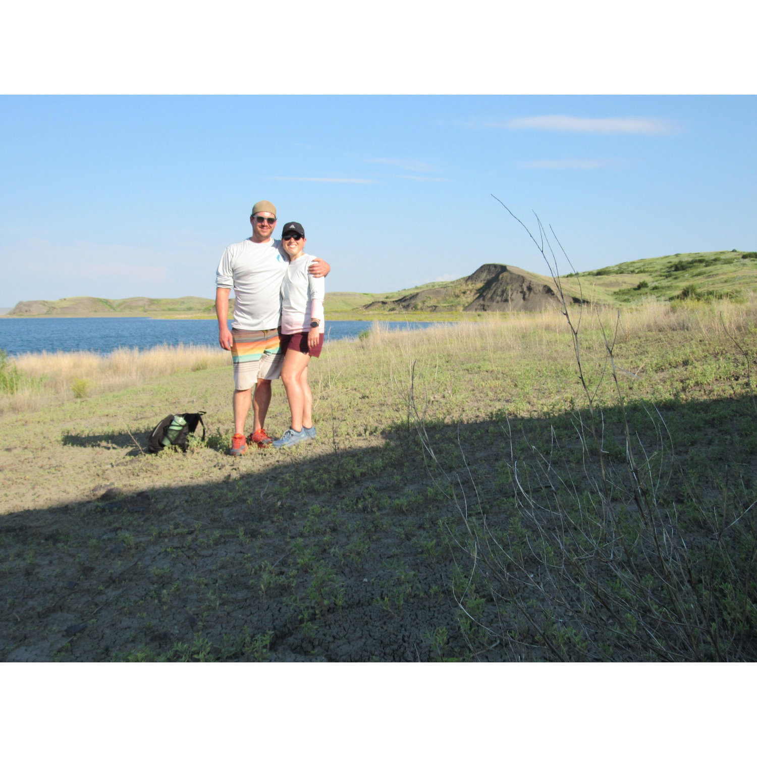 July 2023: Evan brought Hannah to his favorite place in South Dakota near Lake Oahu