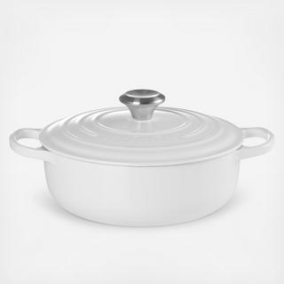 Signature Round Sauteuse with Lid