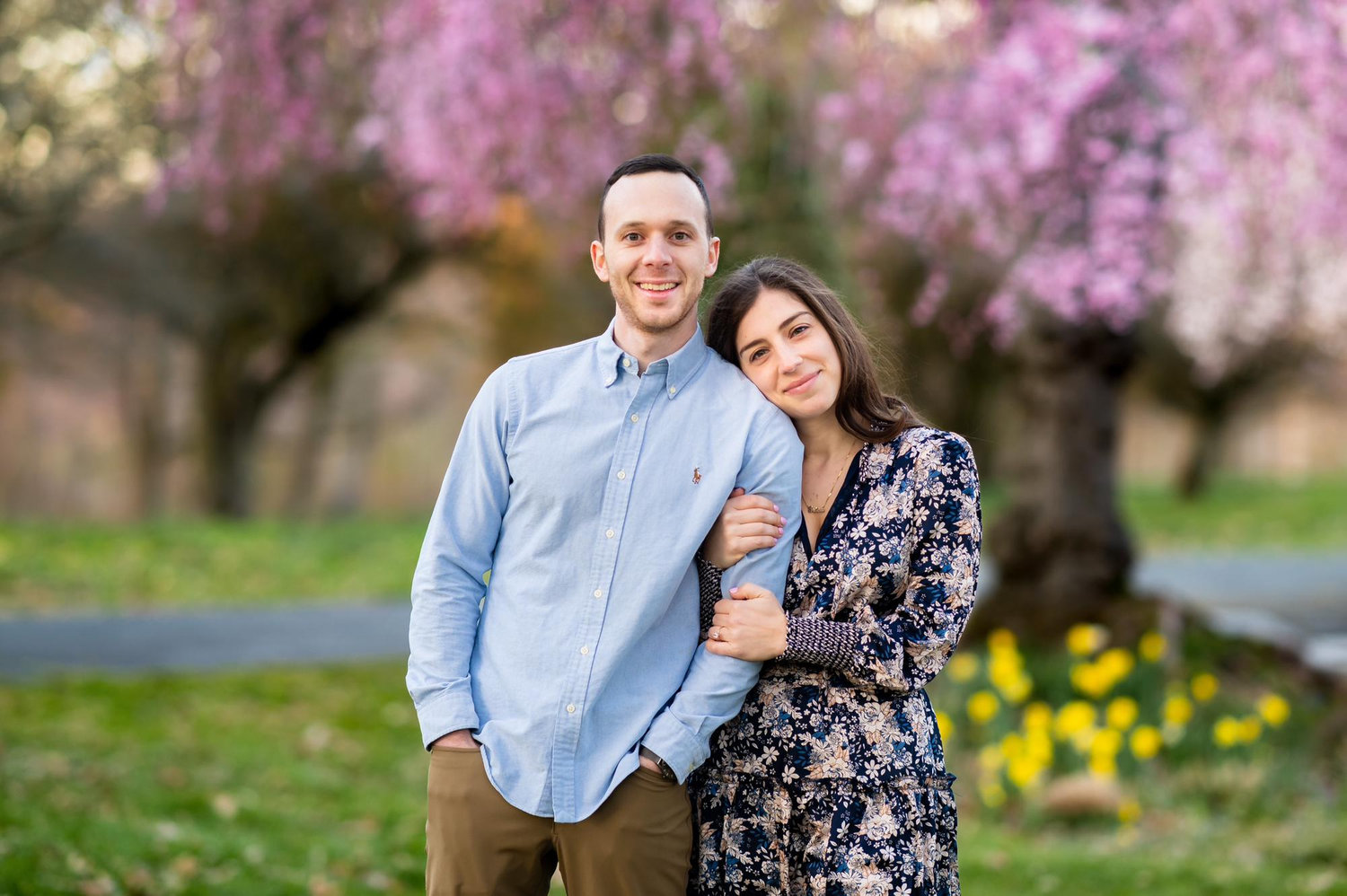Spring time engagement shoot
