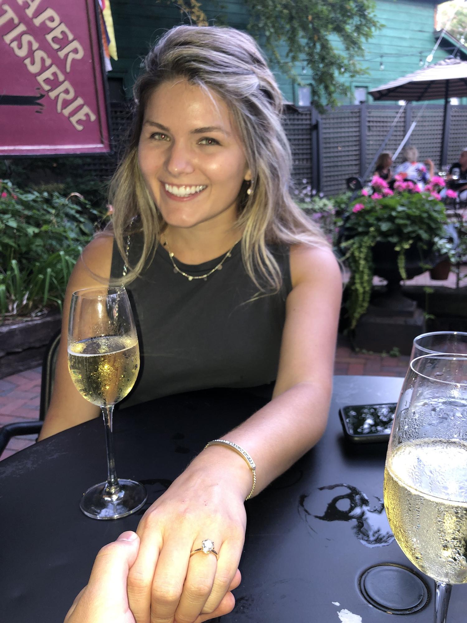 July 23, 2020 - The night Matt proposed!
