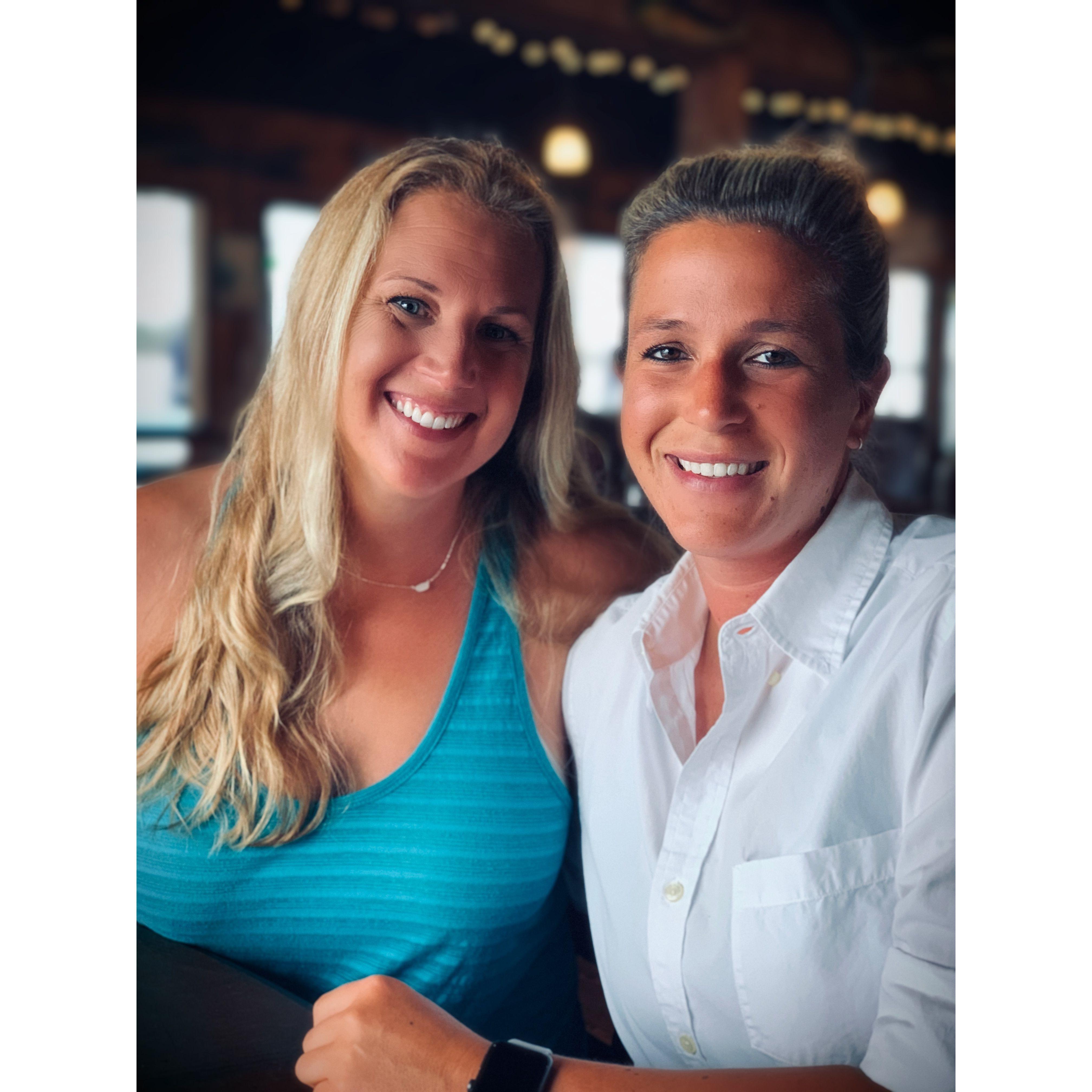 The first time Sarah took Alyson to Amelia!