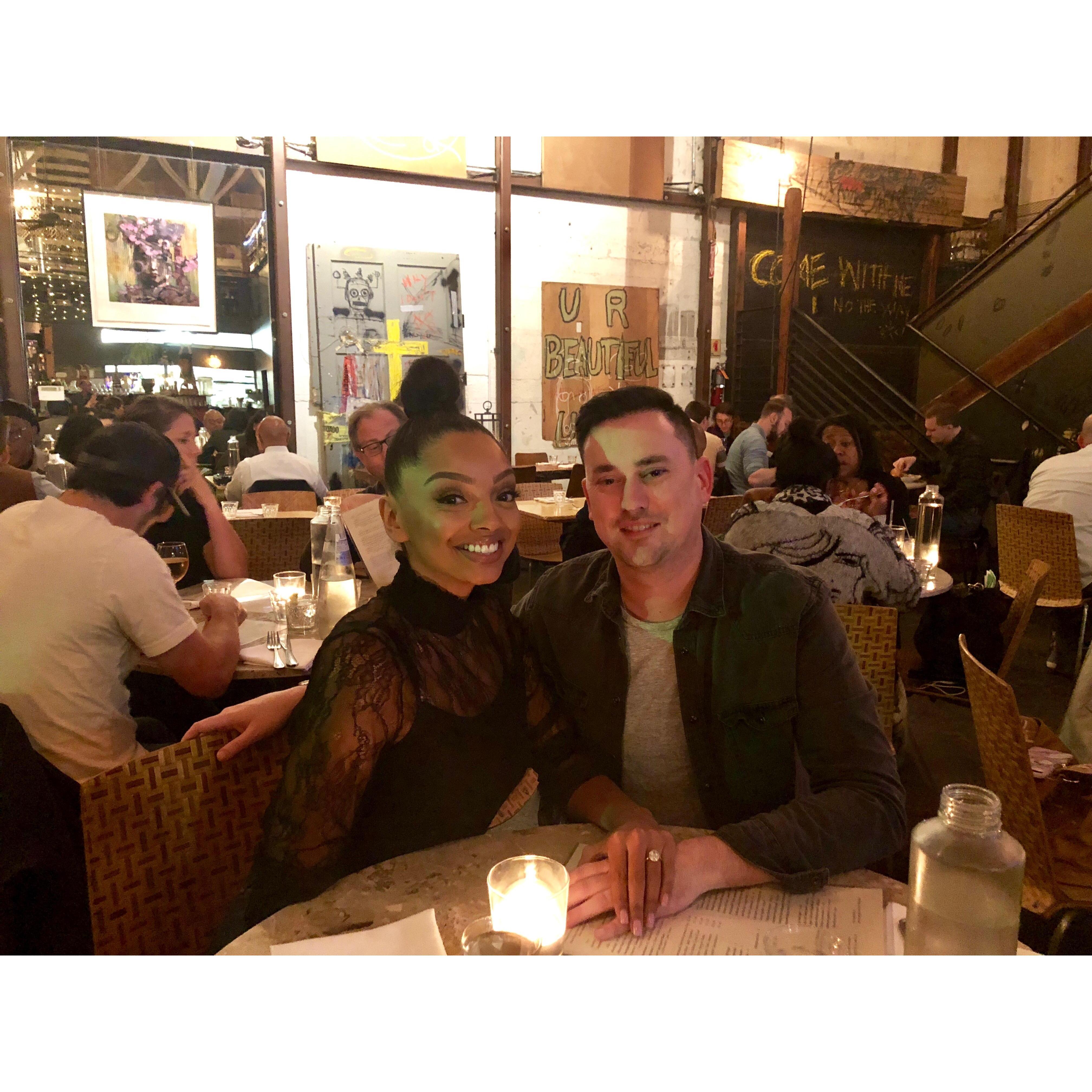 Mua Oakland.  Where we had our first date.