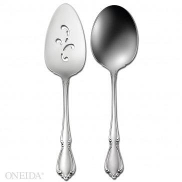 Oneida Chateau 2 Piece Flatware Entertainment Set