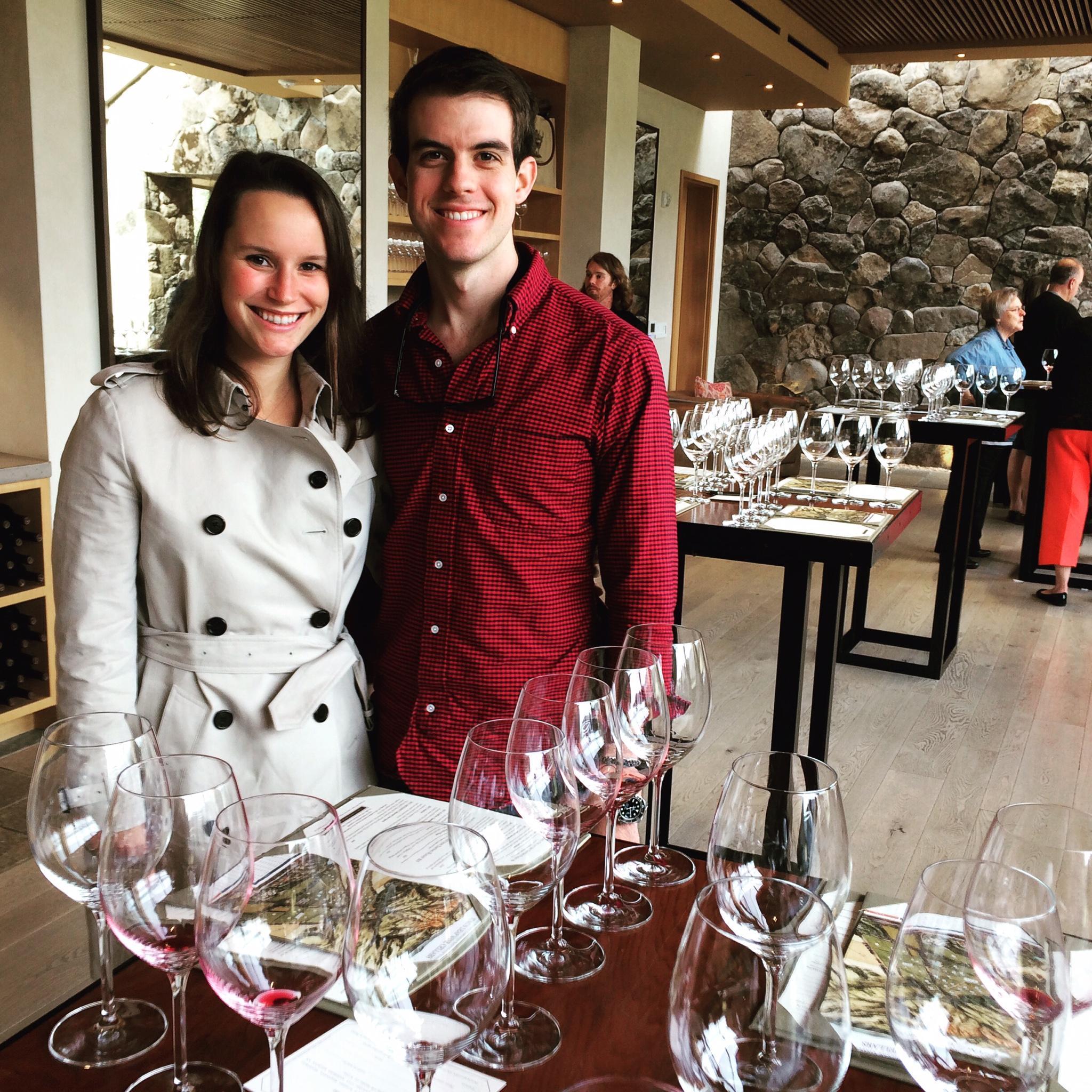 Wine tasting in Napa