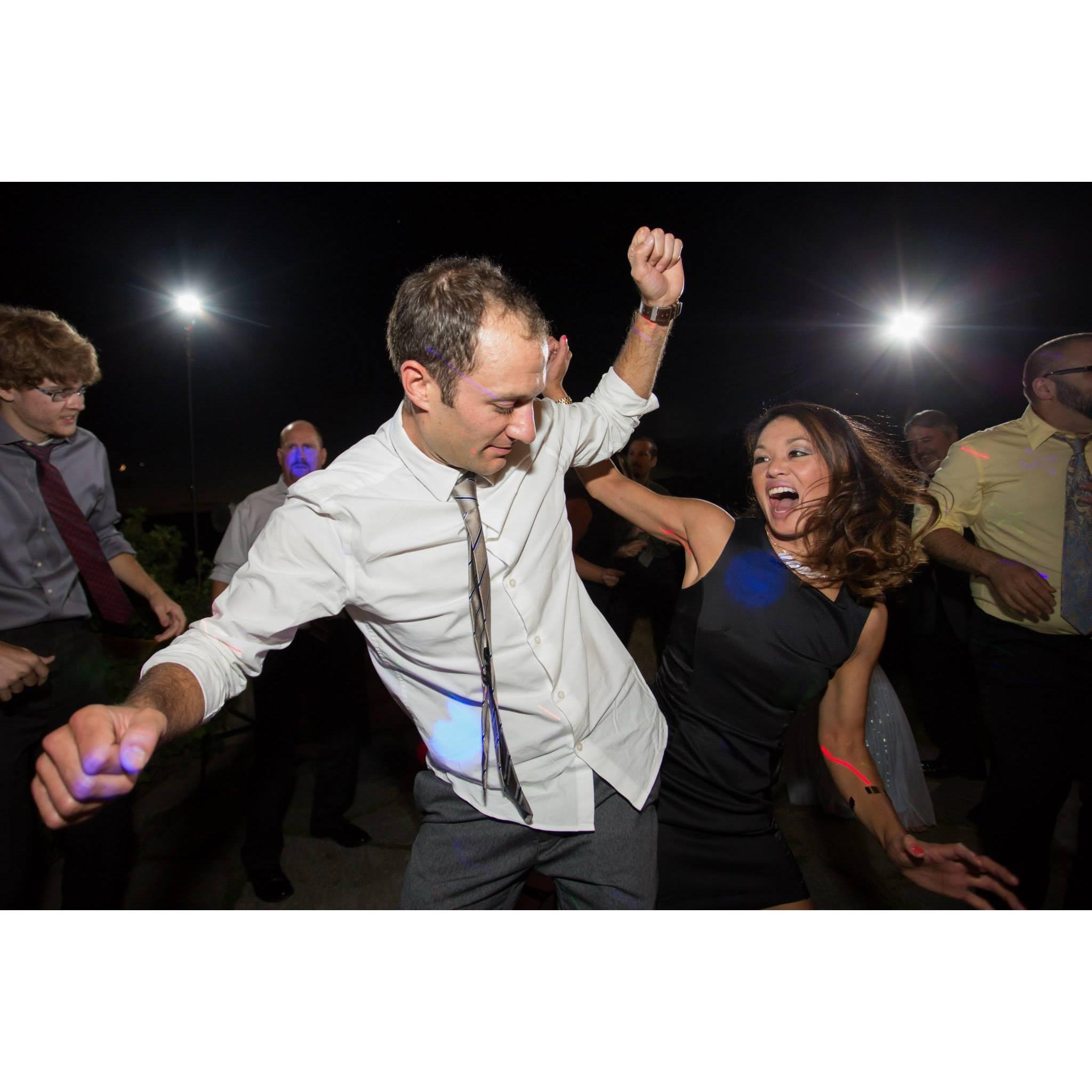 at our friends Mike & Taryn's wedding in Incline Village, Lake Tahoe