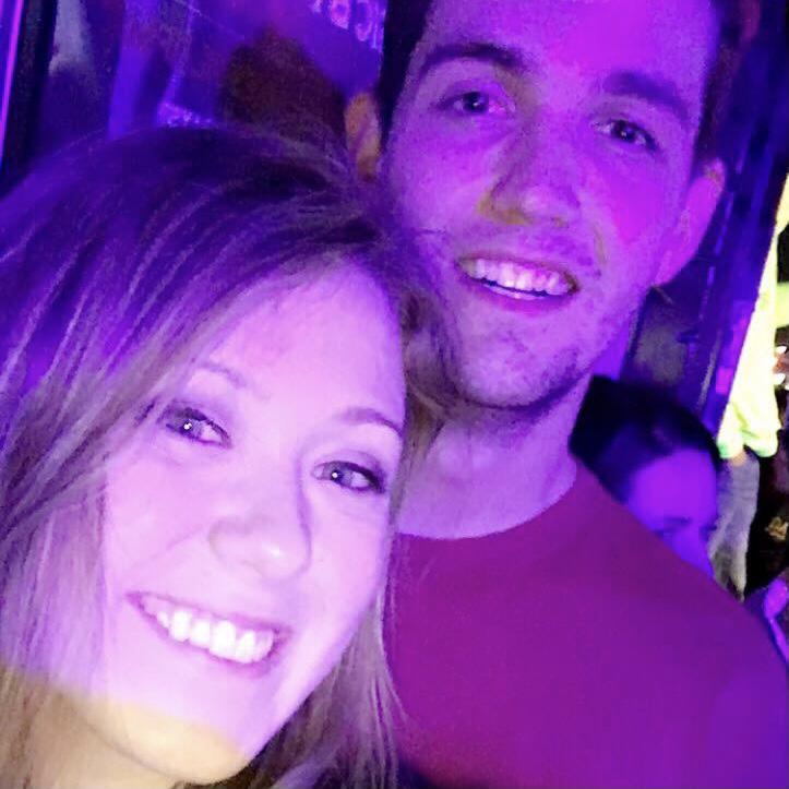 Hofstra Greek Night 2016 -- our second picture together lol :)