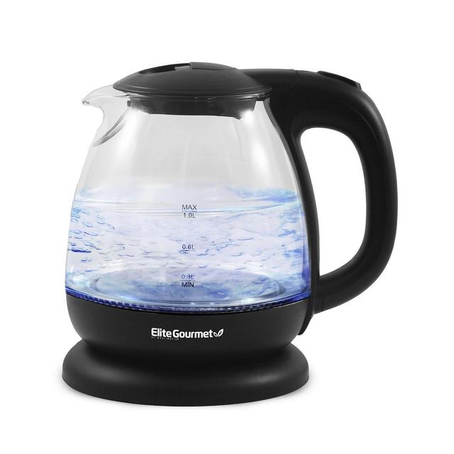 Elite Gourmet Glass Water Kettle