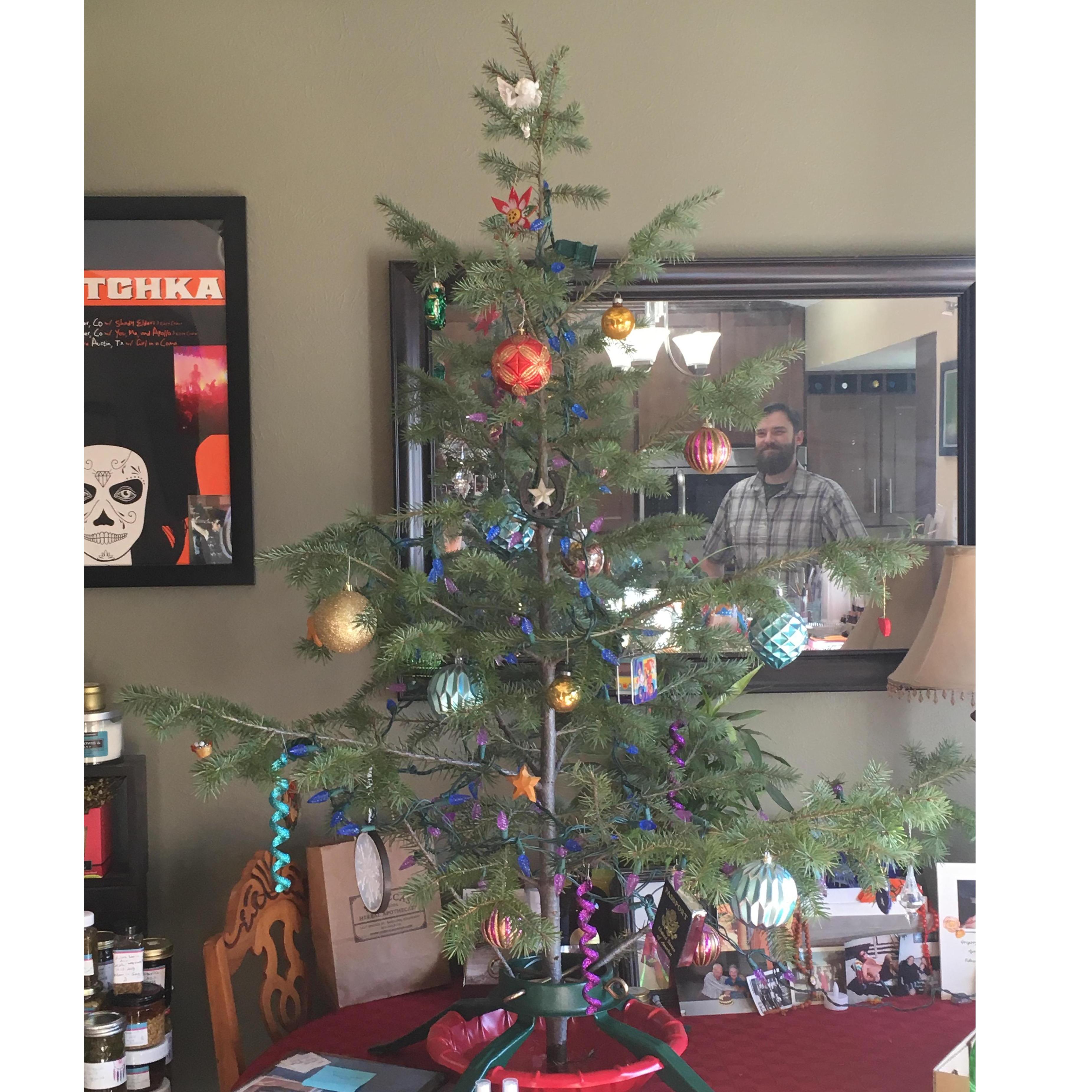 Our first Christmas tree!
