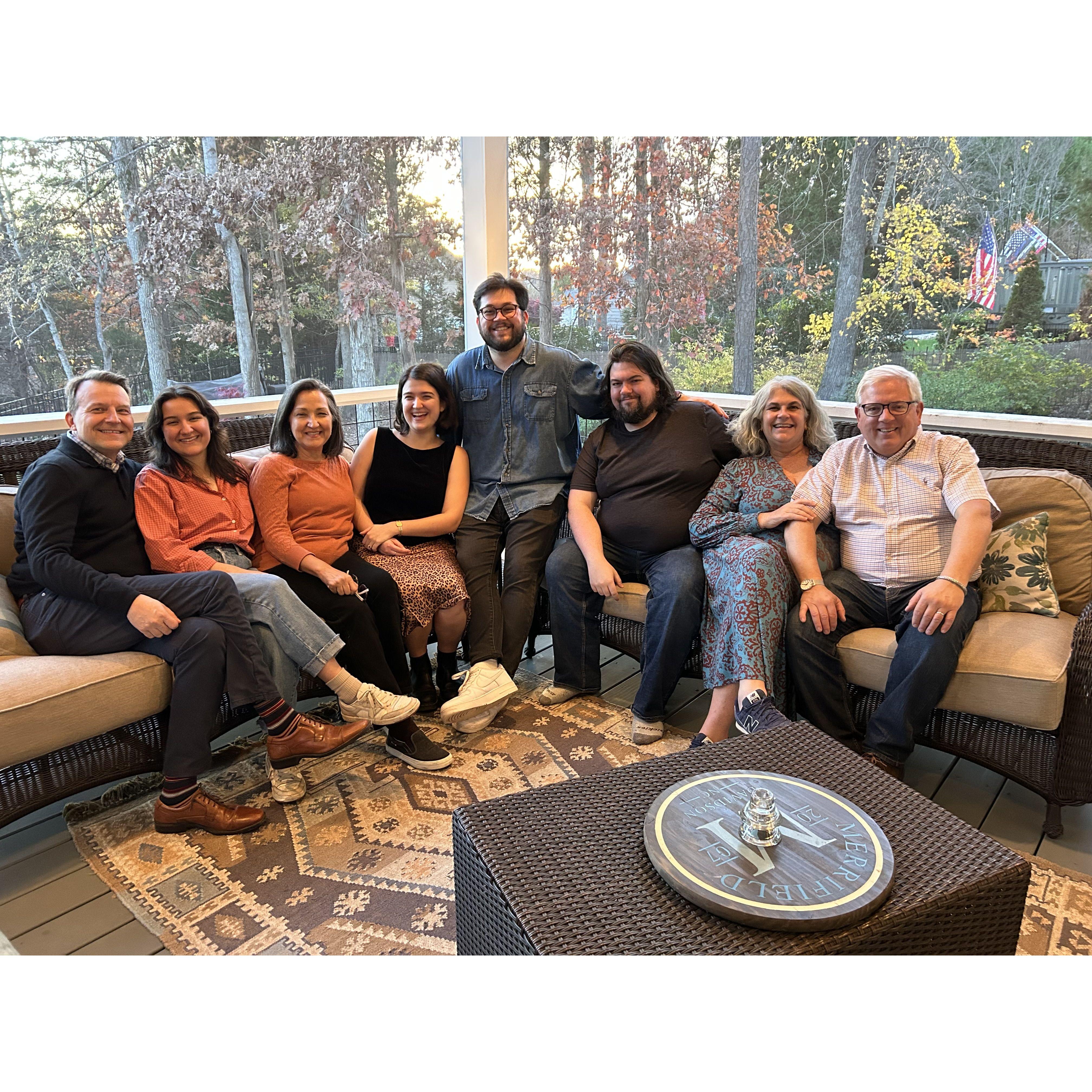 Our first O'Merrifield Thanksgiving!