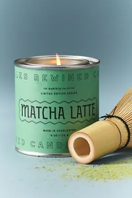 Rewined Gourmand Matcha Latte Tin Candle