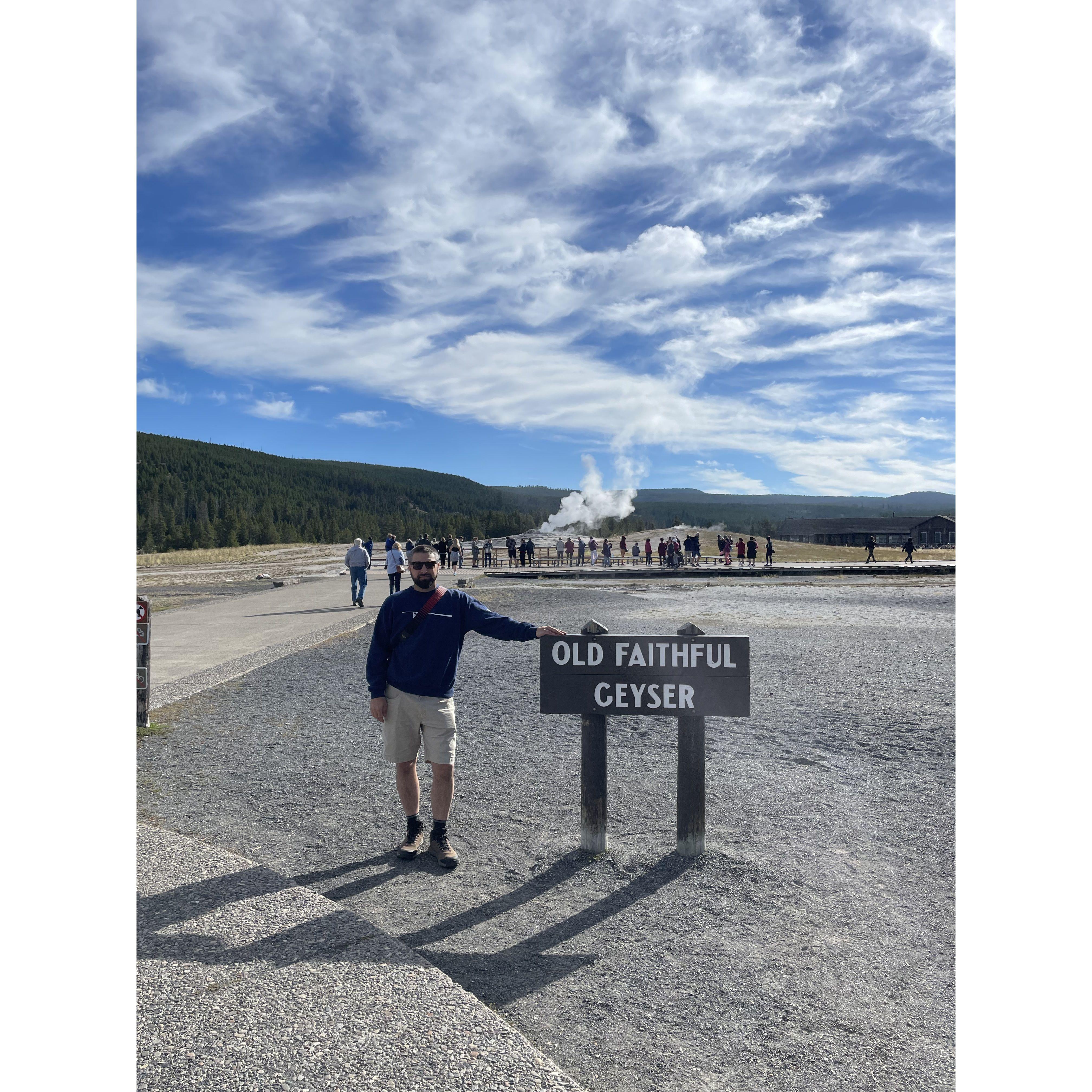Old Faithful, Yellowstone NP